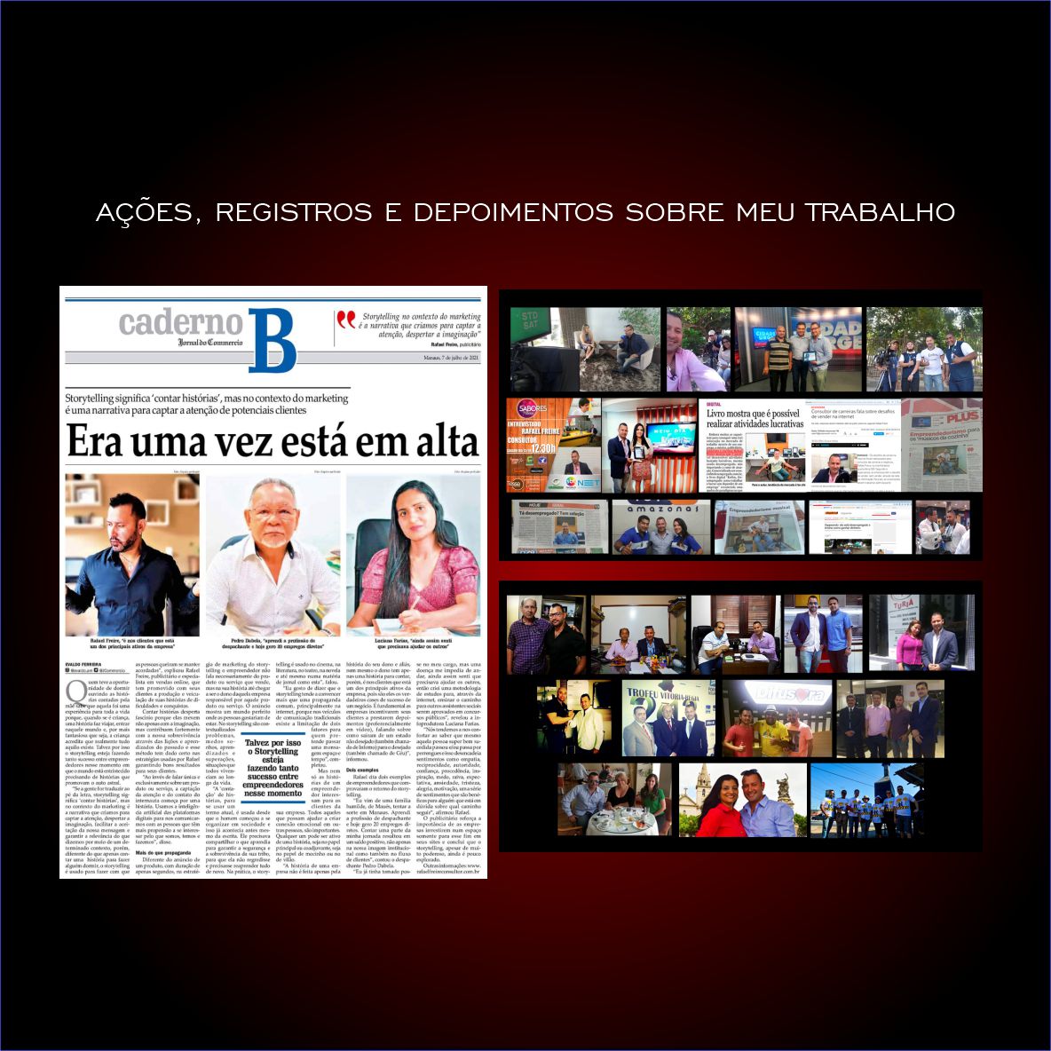 Ações e registros 8